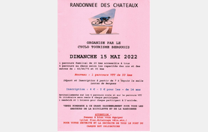 RANDONNEE DES CHATEAUX. BERGUES
